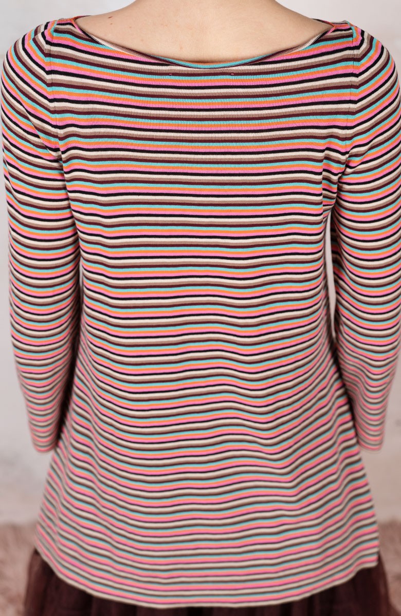 LONG ICONIC STRIPED SWEATER CANDY ED