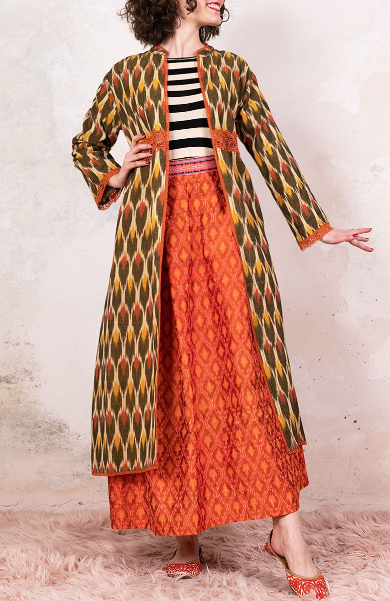 IKAT TRAVEL COAT