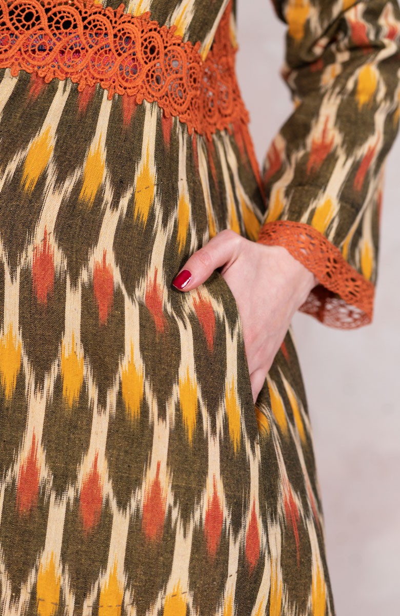 IKAT TRAVEL COAT