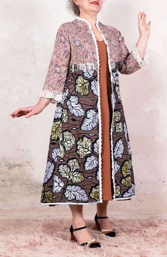 AFRO BRUXELLES LIGHT COAT