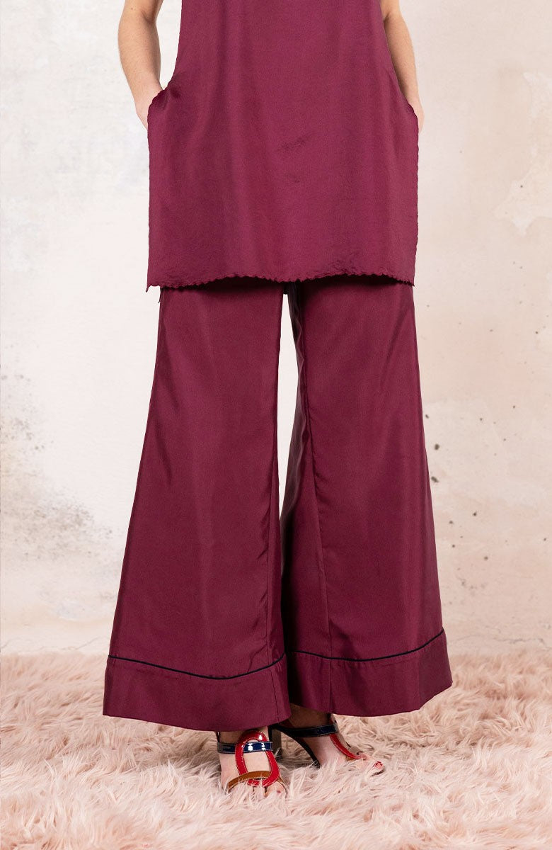 SILK OVER TROMBETTA PANT