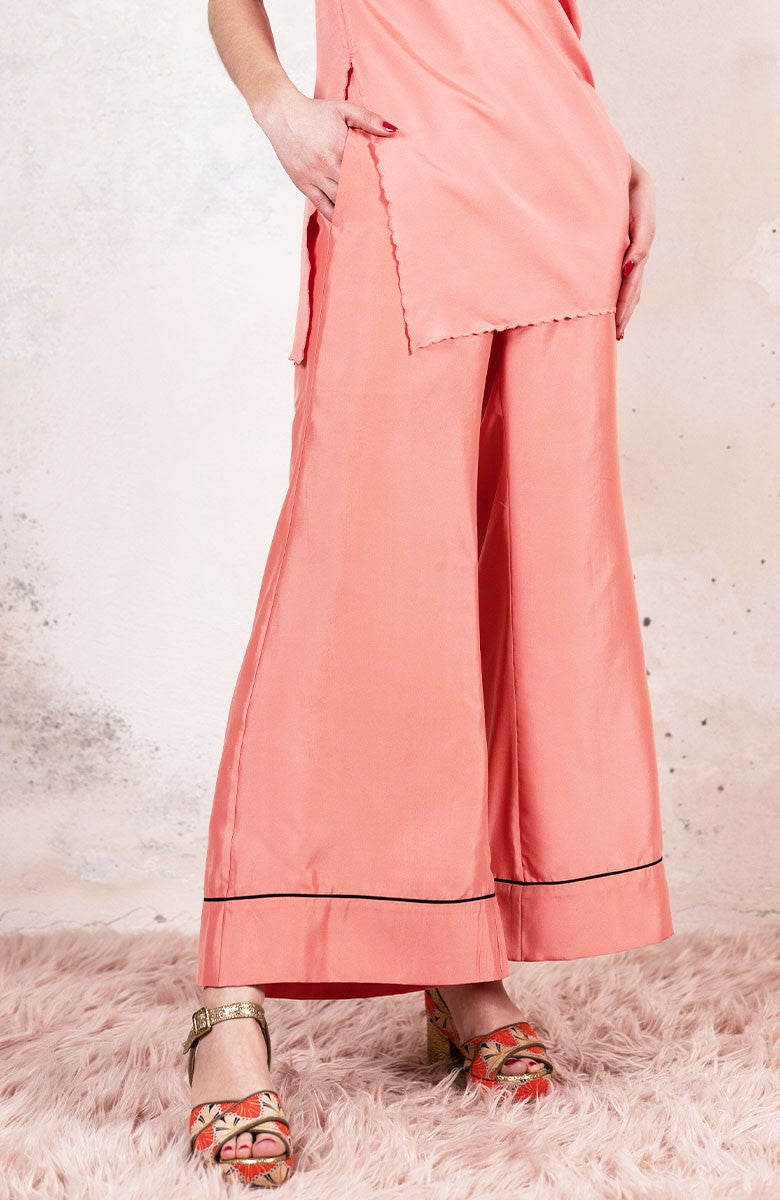 SILK OVER TROMBETTA PANT
