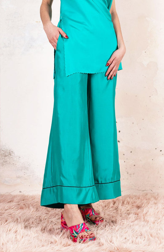 SILK OVER TROMBETTA PANT