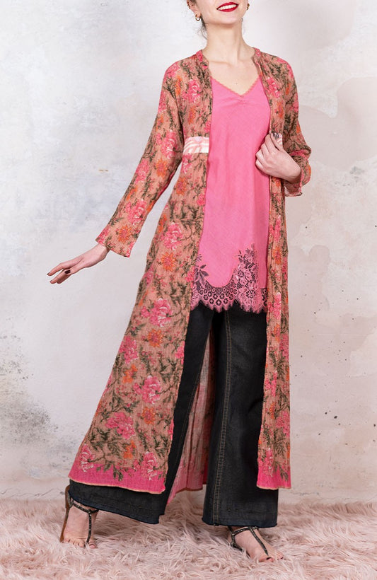 FIORI DAL MONDO LONG LIGHT COAT