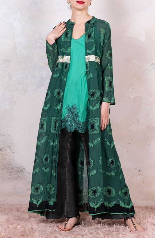 FIORI DAL MONDO LONG LIGHT COAT