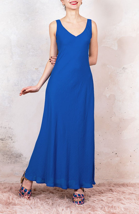 GEORGETTE LONG PERFECTO DRESS
