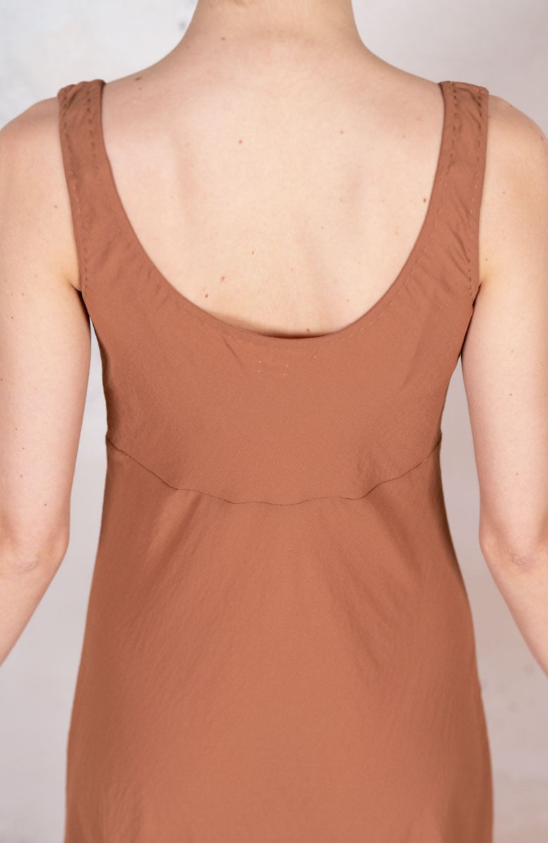 GEORGETTE LONG PERFECTO DRESS