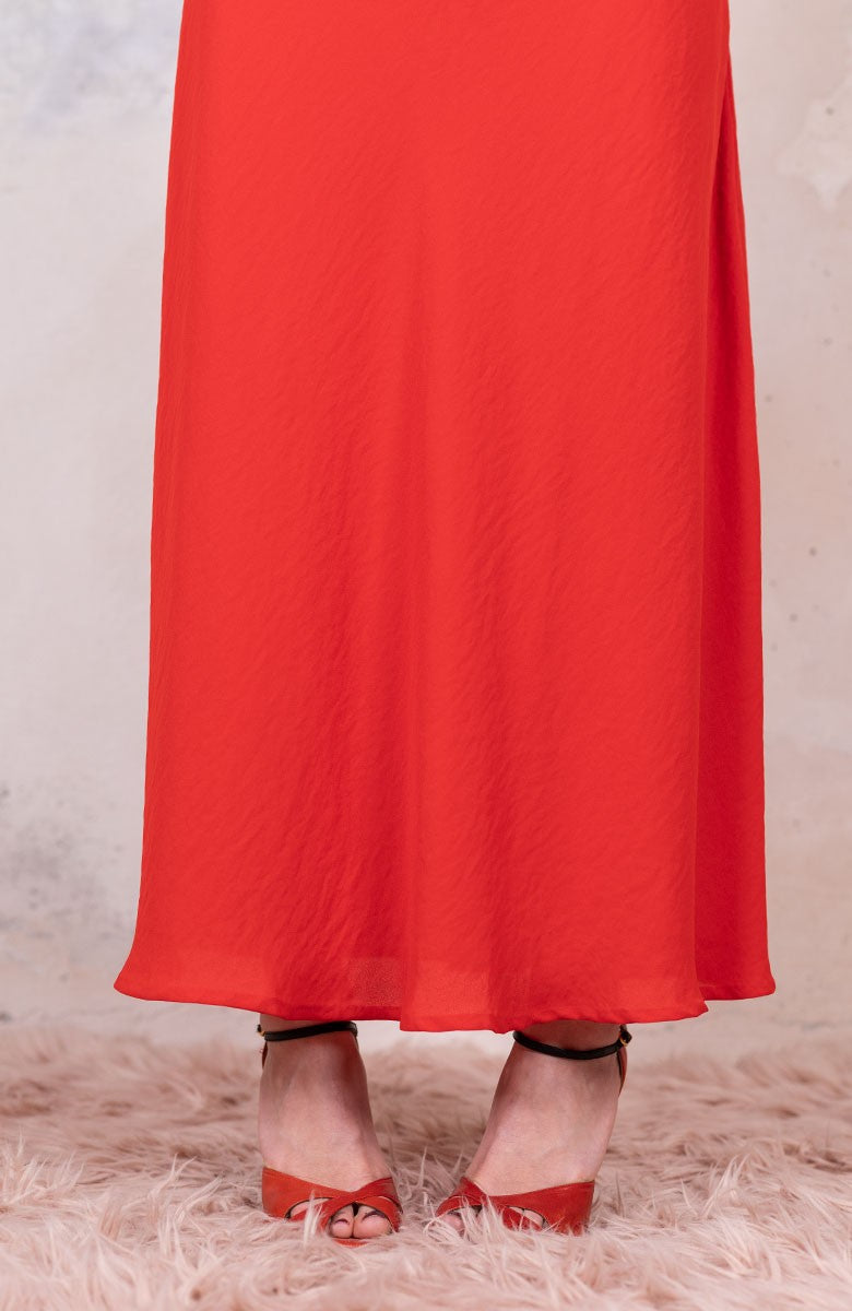 GEORGETTE LONG PERFECTO DRESS