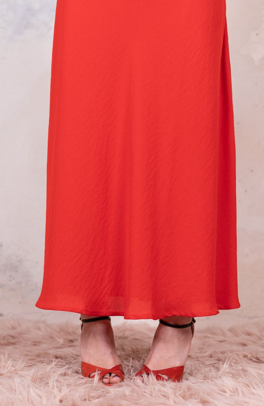 GEORGETTE LONG PERFECTO DRESS