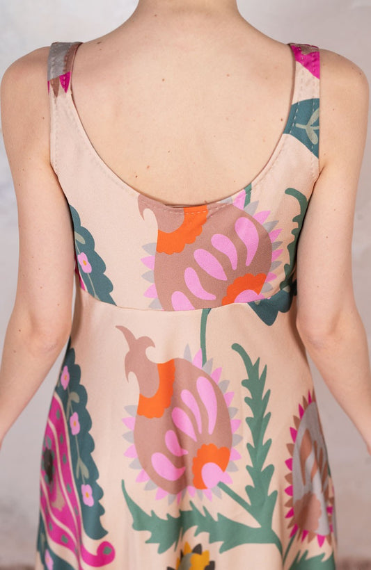 FLORABILIA LONG PERFECTO DRESS