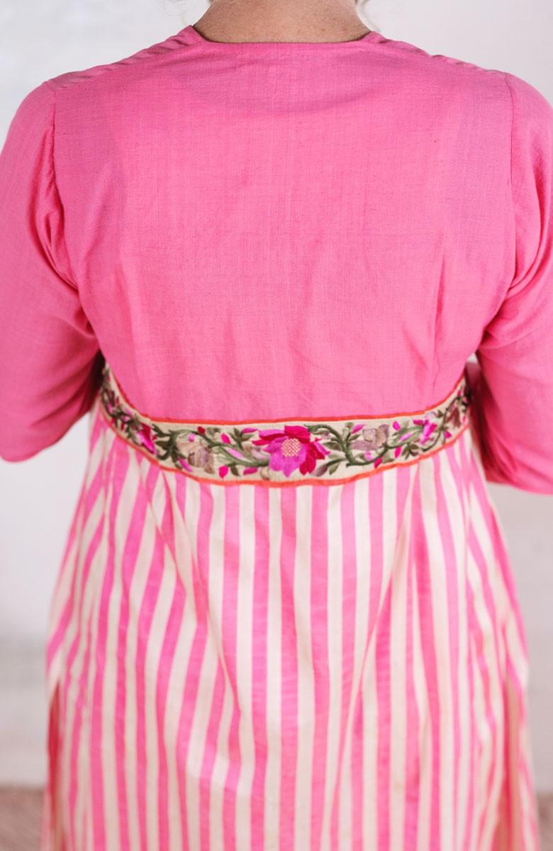 KOLKATA STRIPES COAT