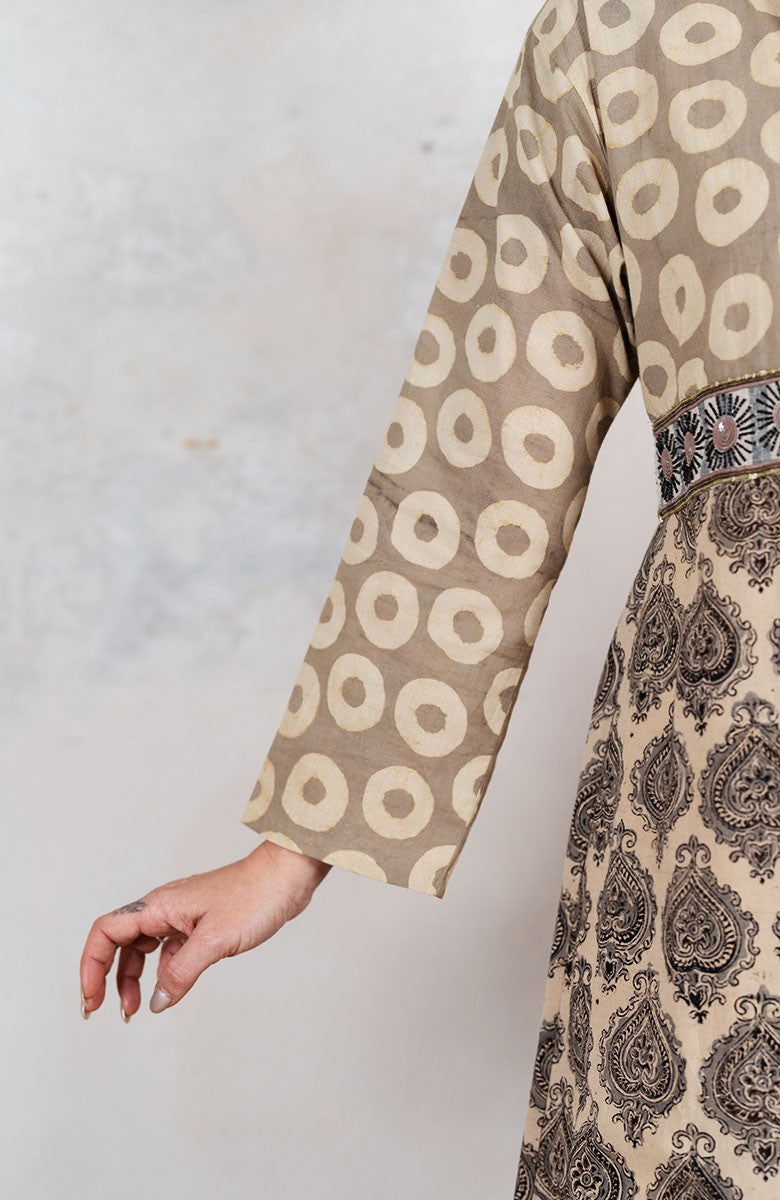 DECO BIJOUX BELT LONG LIGHT COAT