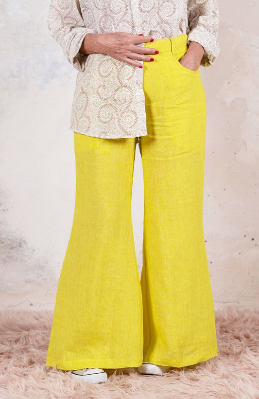 LINEN TRAVEL PANT CALL TO BEAUTY ED