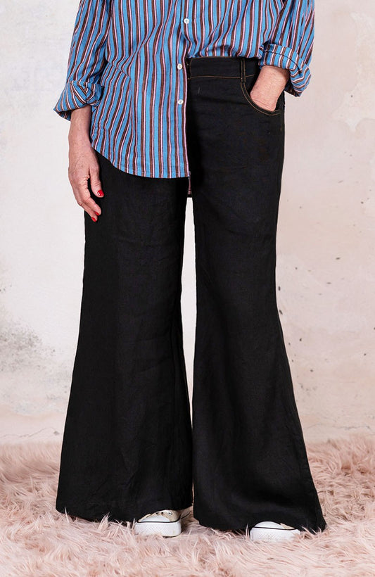 LINEN TRAVEL PANT CALL TO BEAUTY ED