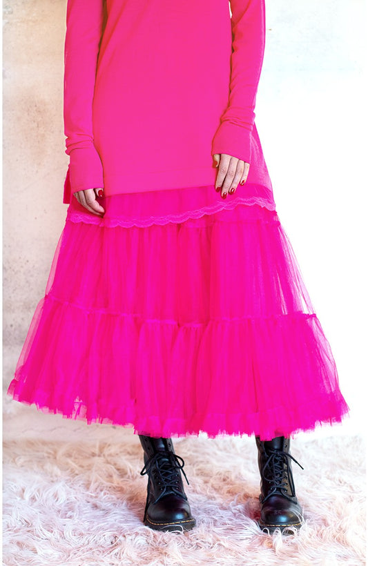 DIVINA SOTTOGONNA DI TULLE