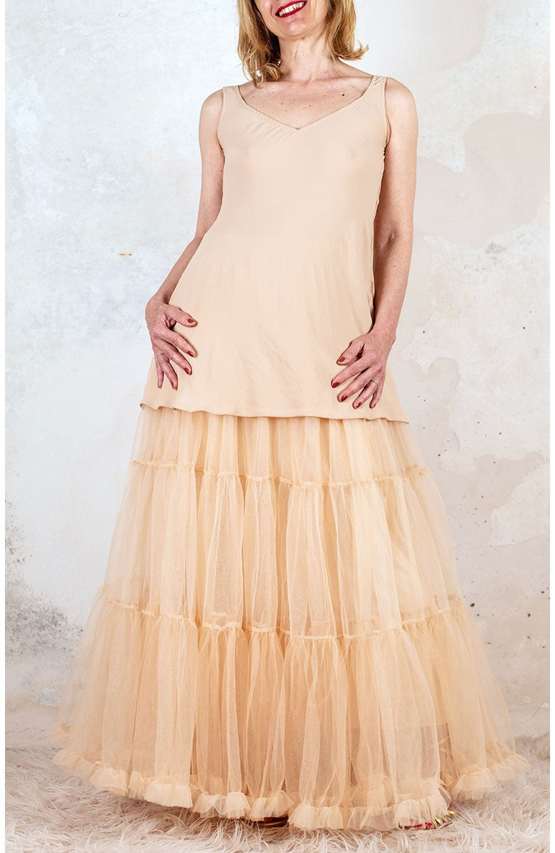 LONG DIVINA SOTTOGONNA DI TULLE