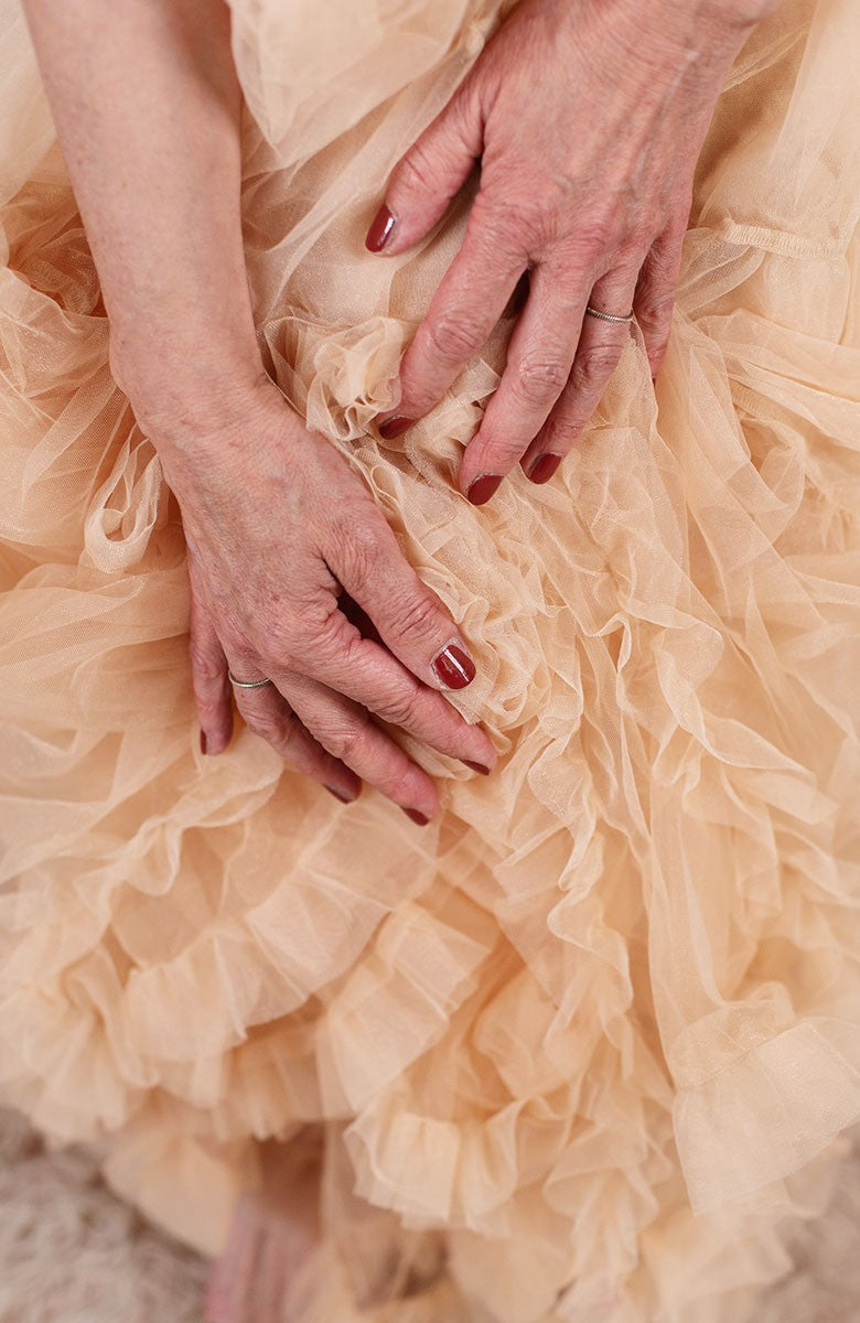 LONG DIVINA SOTTOGONNA DI TULLE