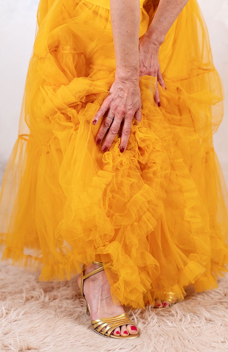 LONG DIVINA SOTTOGONNA DI TULLE