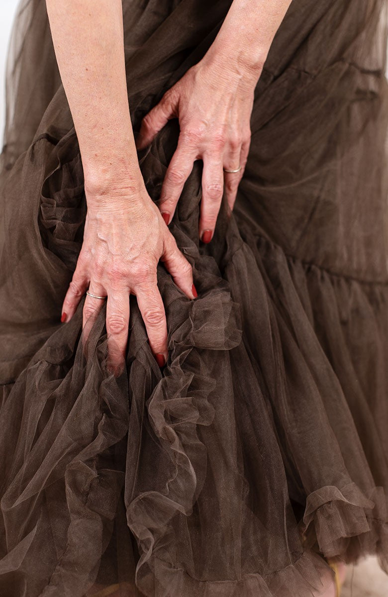 LONG DIVINA SOTTOGONNA DI TULLE