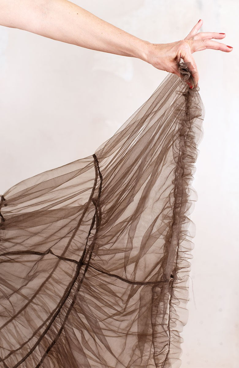 LONG DIVINA SOTTOGONNA DI TULLE