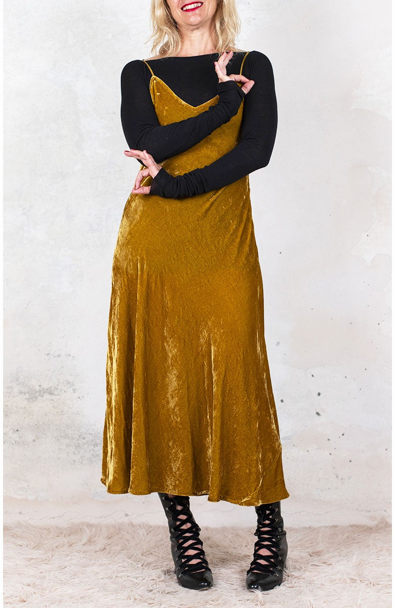 HYBRID VELVET PERFECTA DRESS