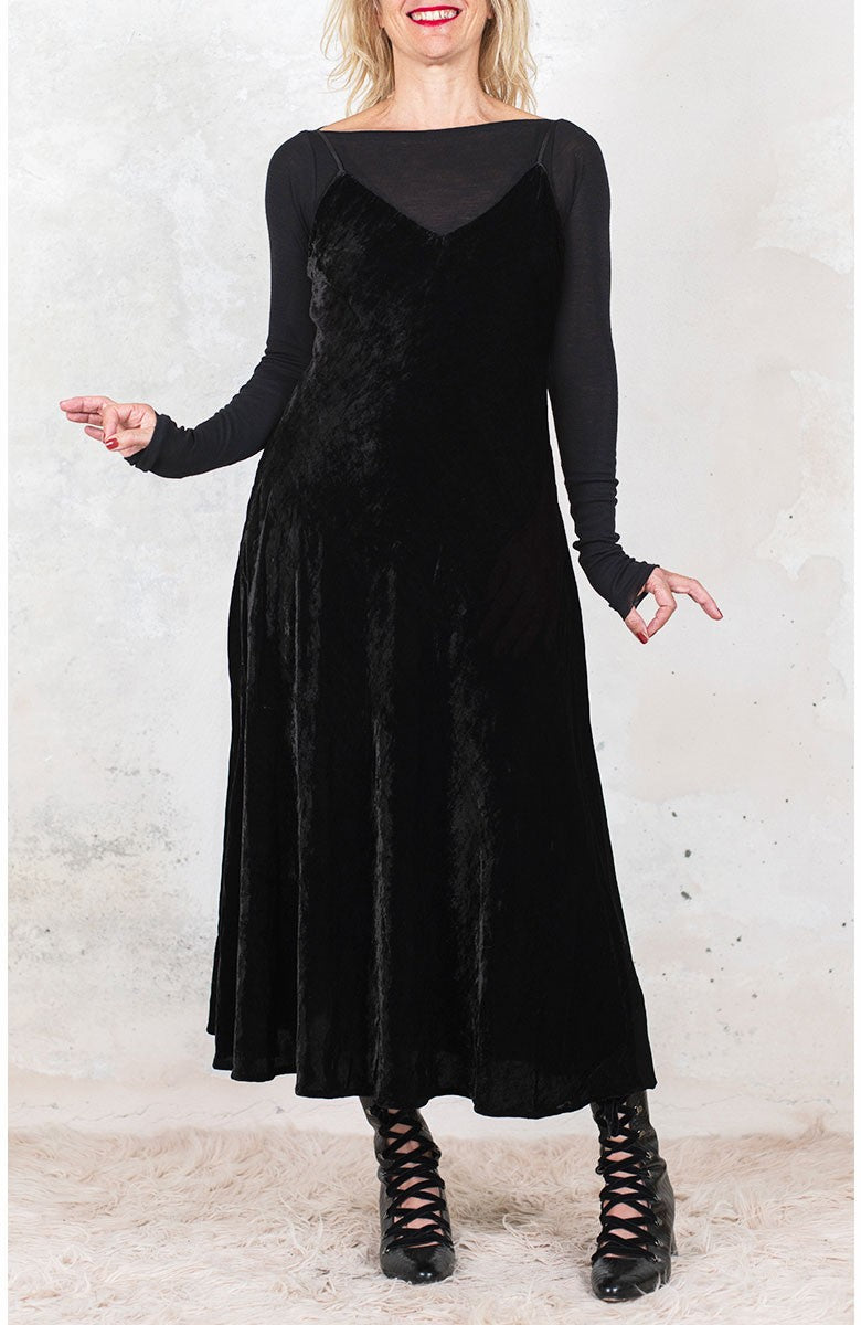 HYBRID VELVET PERFECTA DRESS