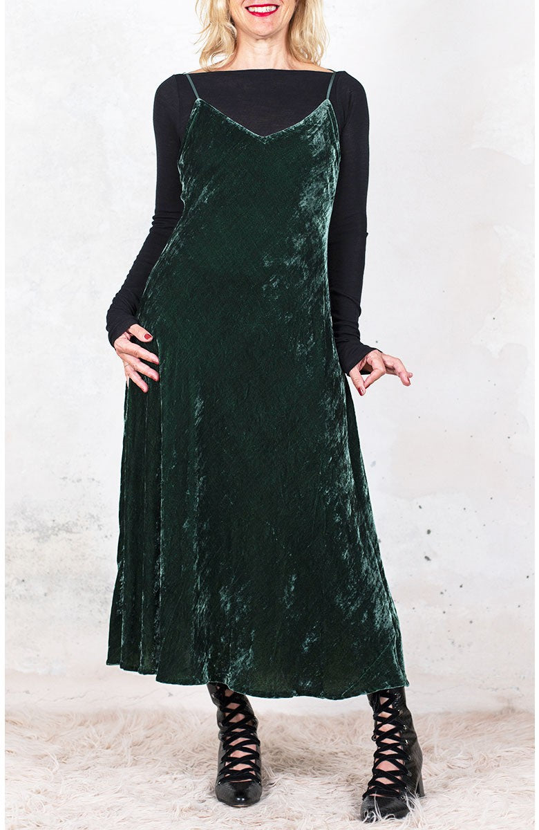 HYBRID VELVET PERFECTA DRESS