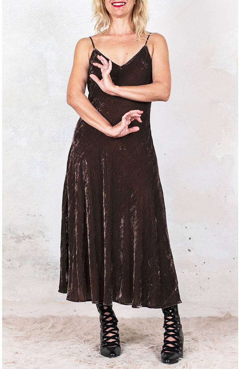 HYBRID VELVET PERFECTA DRESS