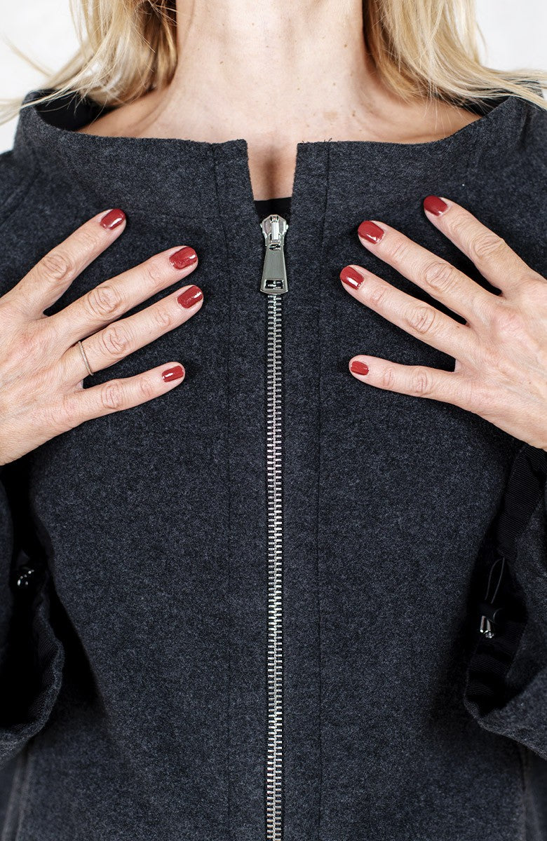 PILE COUTURE COAT