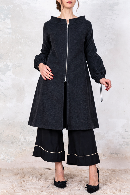 PILE COUTURE COAT