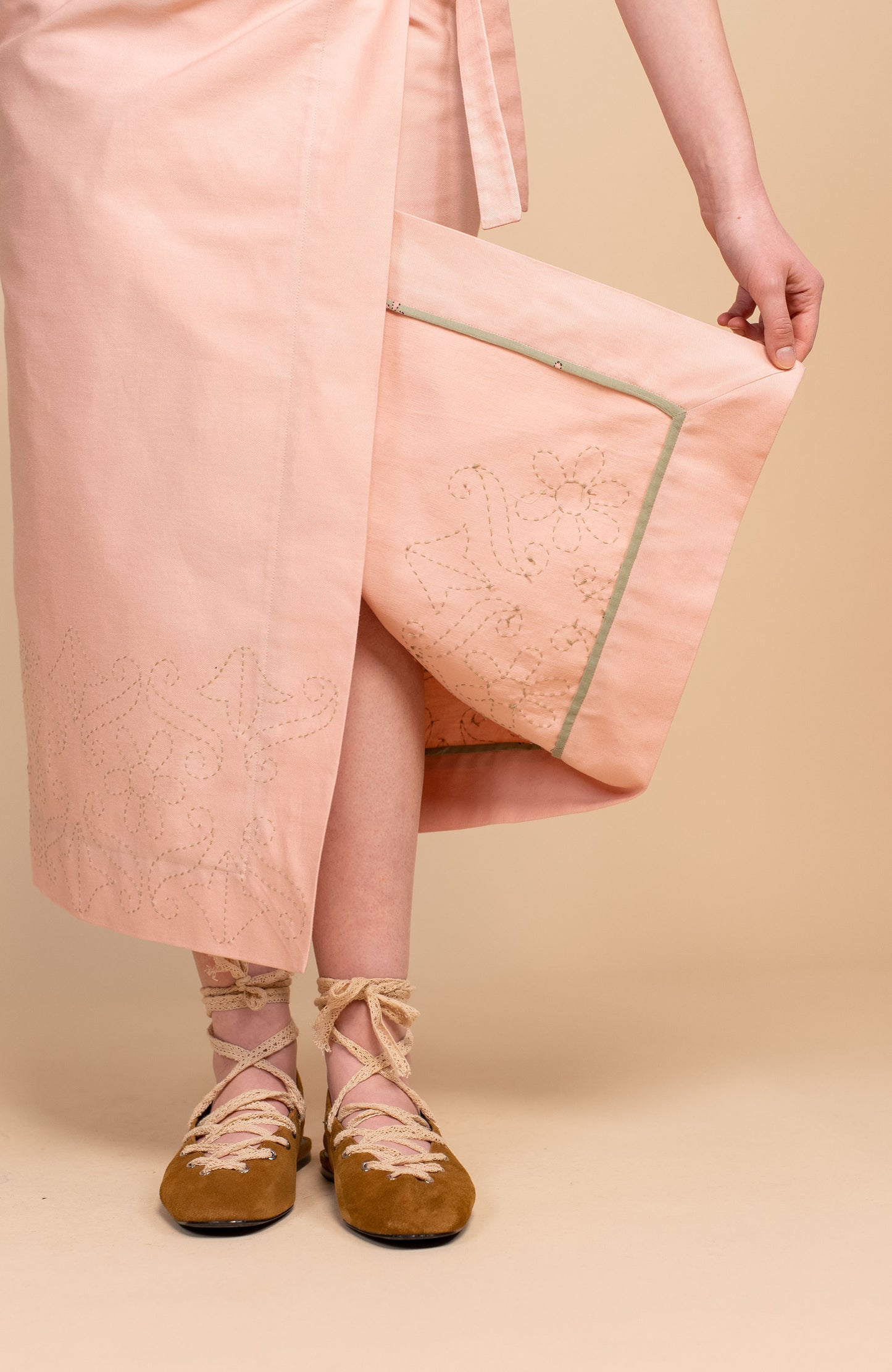 GABARDINA RICAMATA URBAN SKIRT