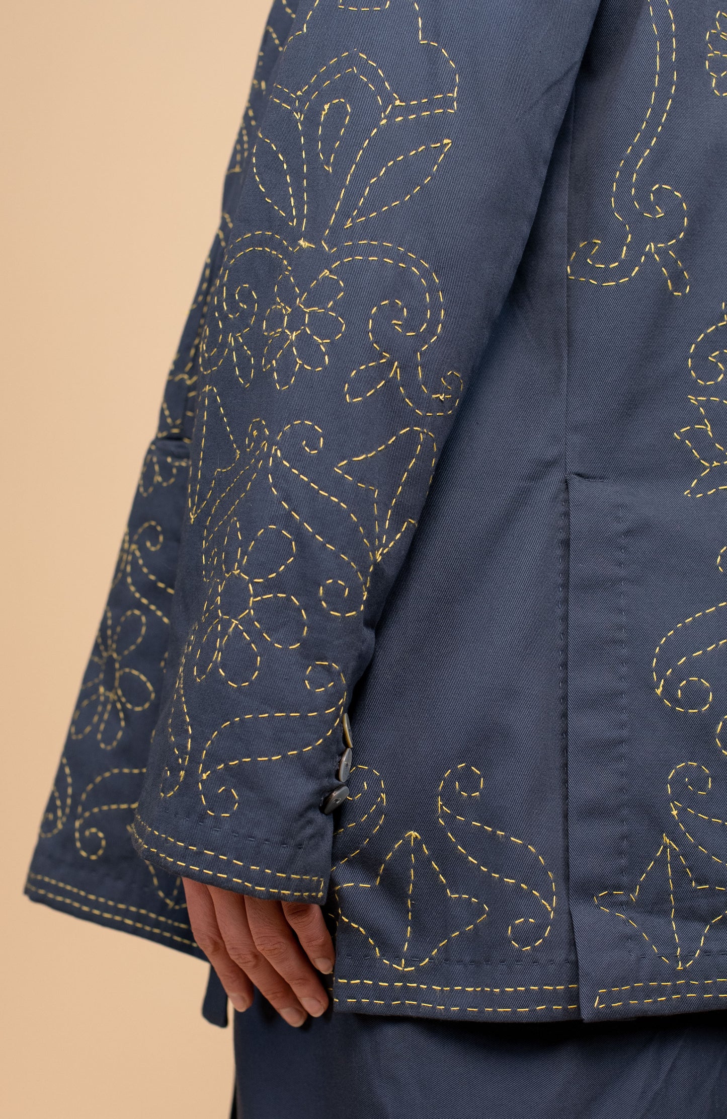 GABARDINA RICAMATA TRAVEL JACKET