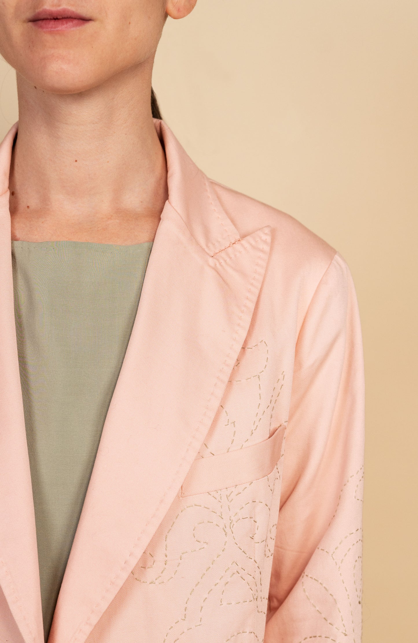 GABARDINA RICAMATA TRAVEL JACKET