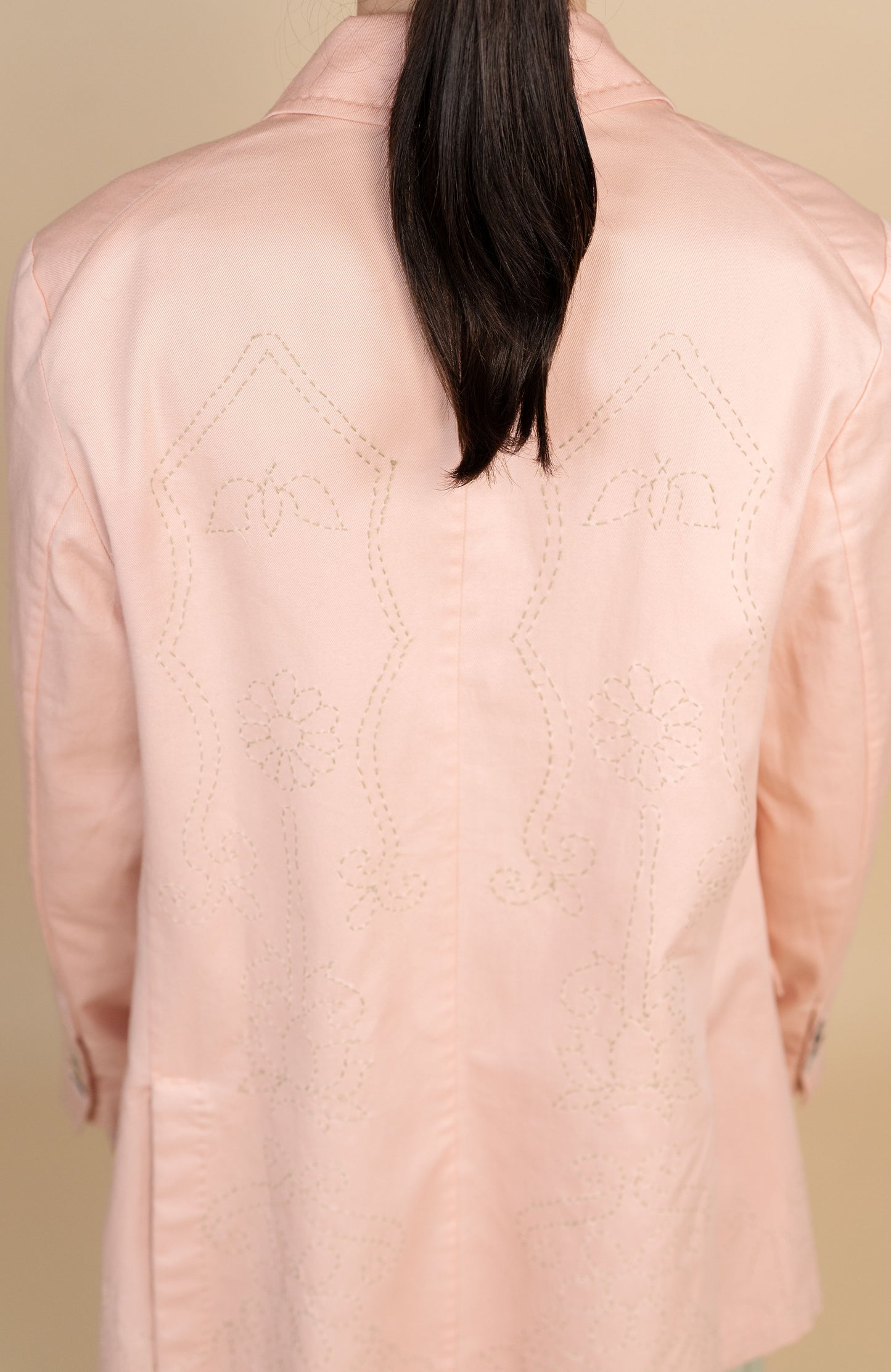 GABARDINA RICAMATA TRAVEL JACKET