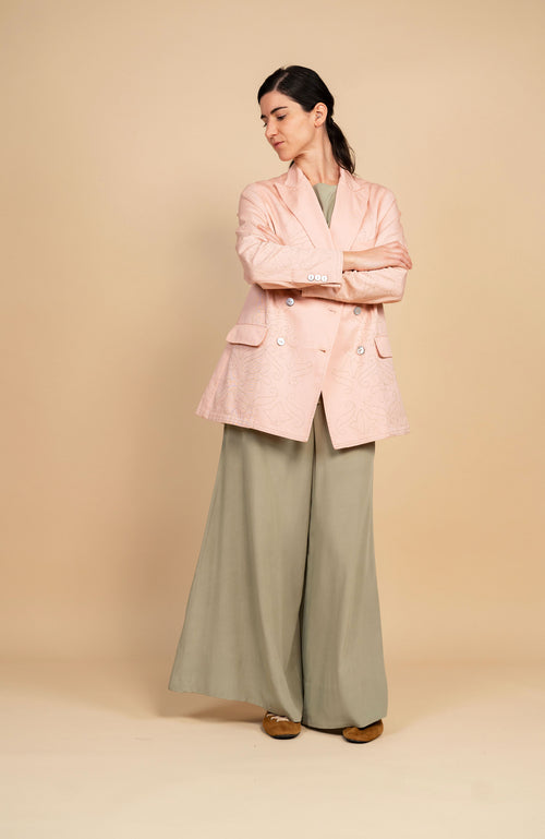 GABARDINA RICAMATA TRAVEL JACKET