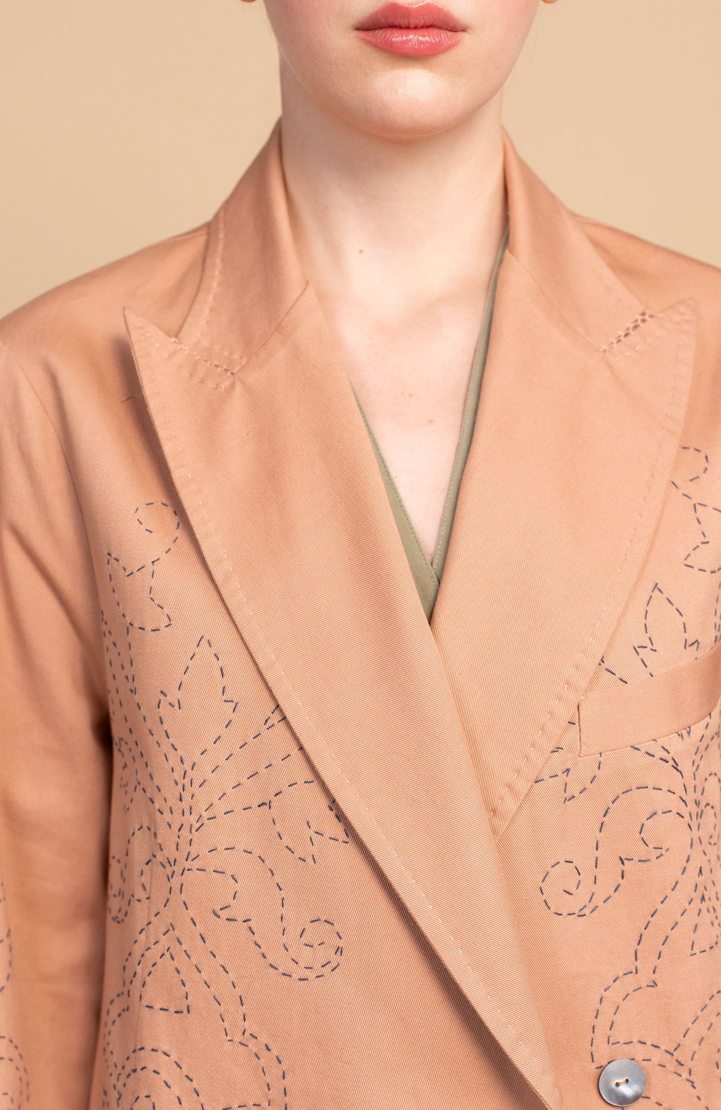 GABARDINA RICAMATA TRAVEL JACKET