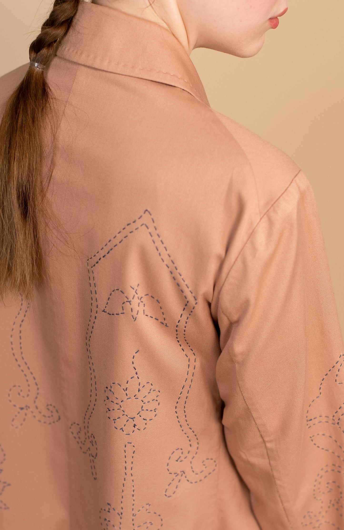 GABARDINA RICAMATA TRAVEL JACKET