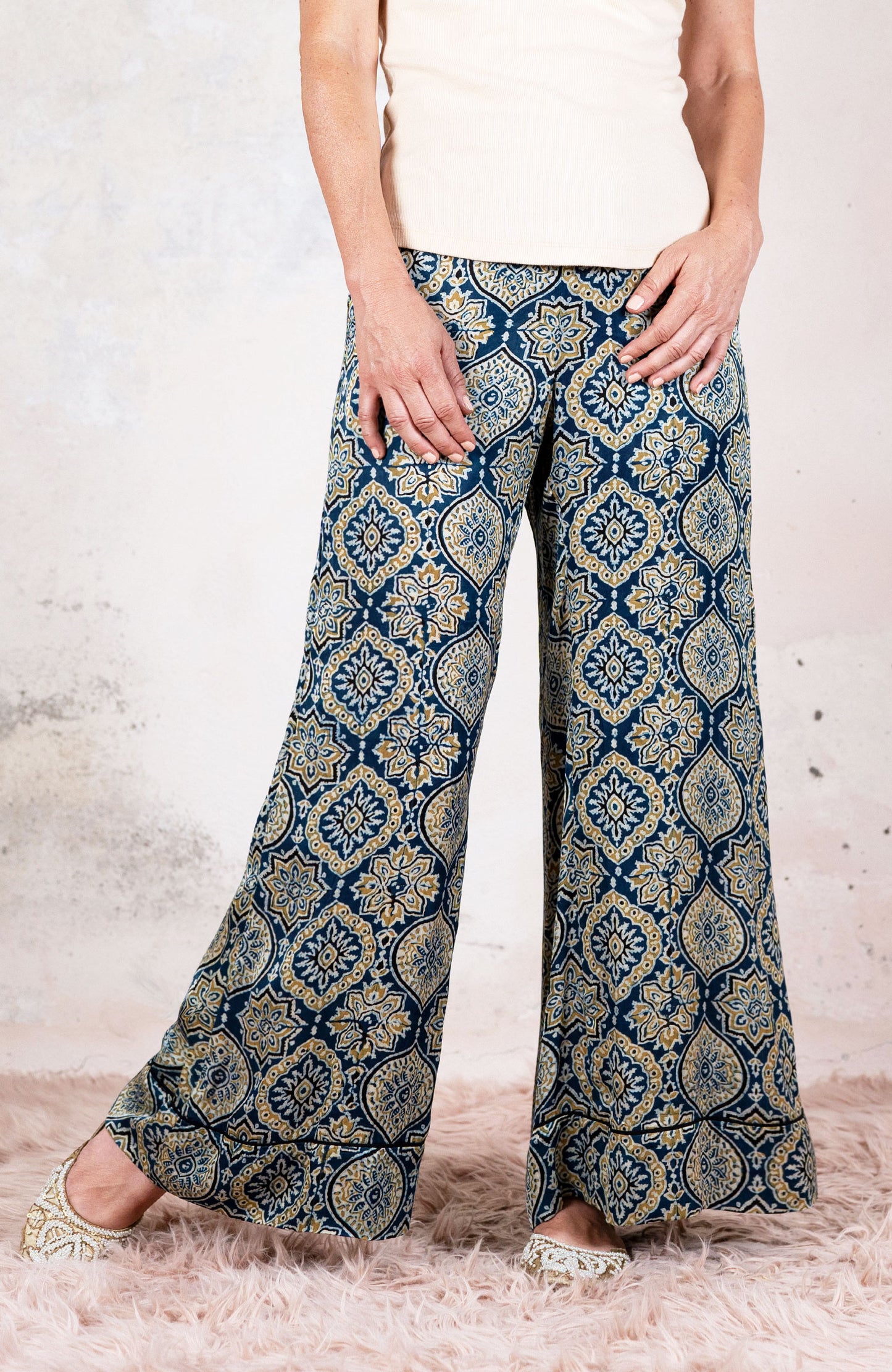 AJARAKH TROMBETTA PANT