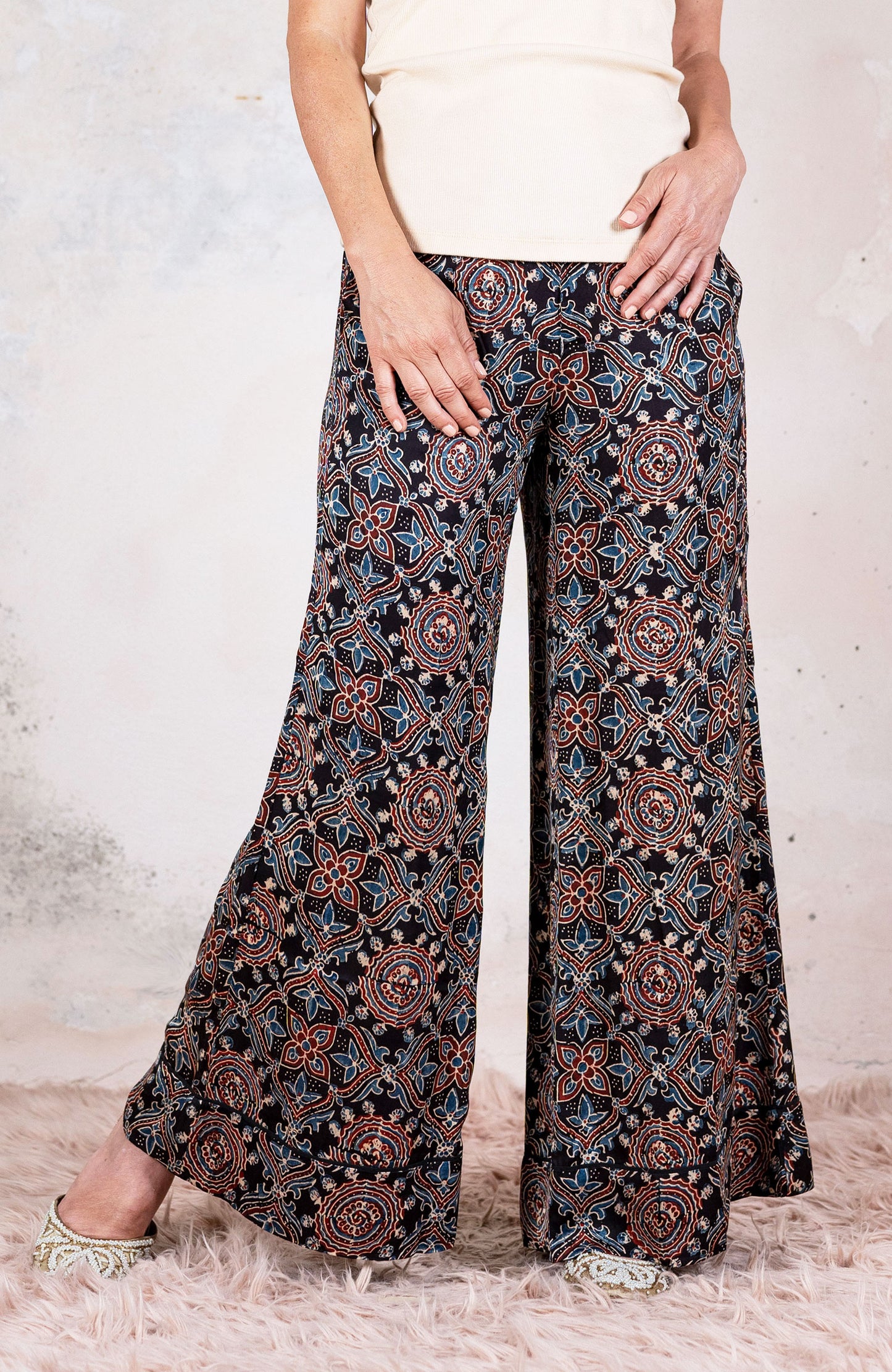 AJARAKH TROMBETTA PANT