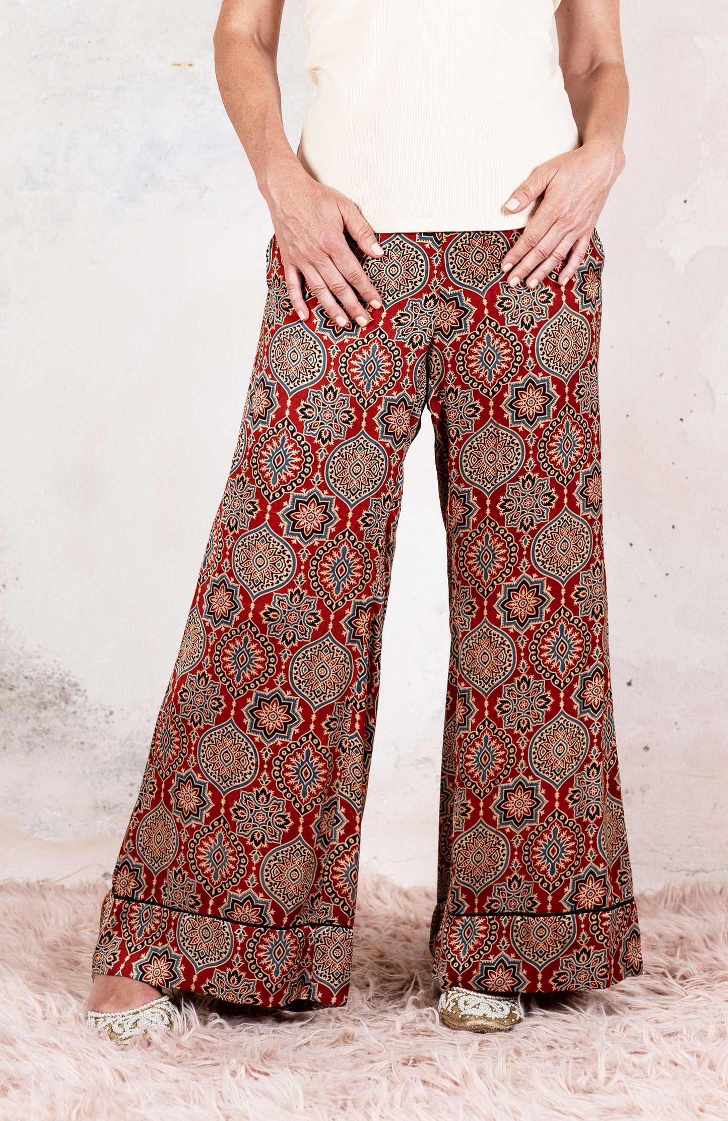 AJARAKH TROMBETTA PANT