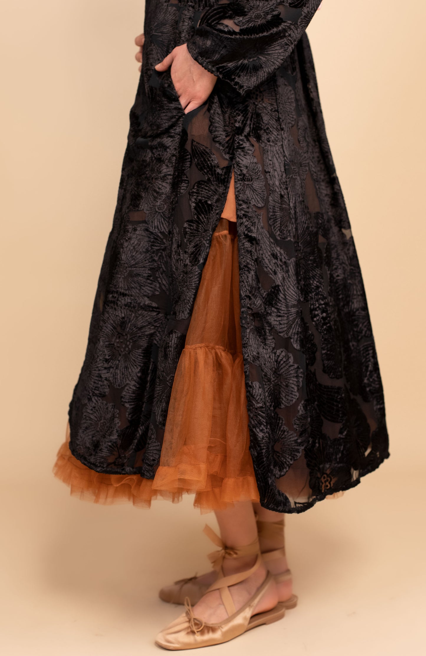 CAMPANELLE DEVORè CAFTA COAT
