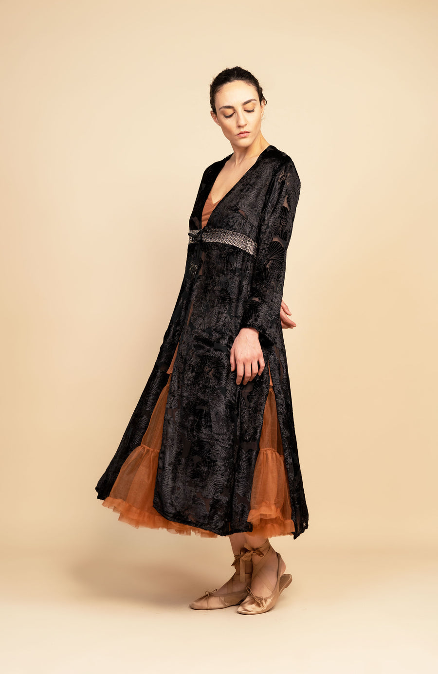 CAMPANELLE DEVORè CAFTA COAT