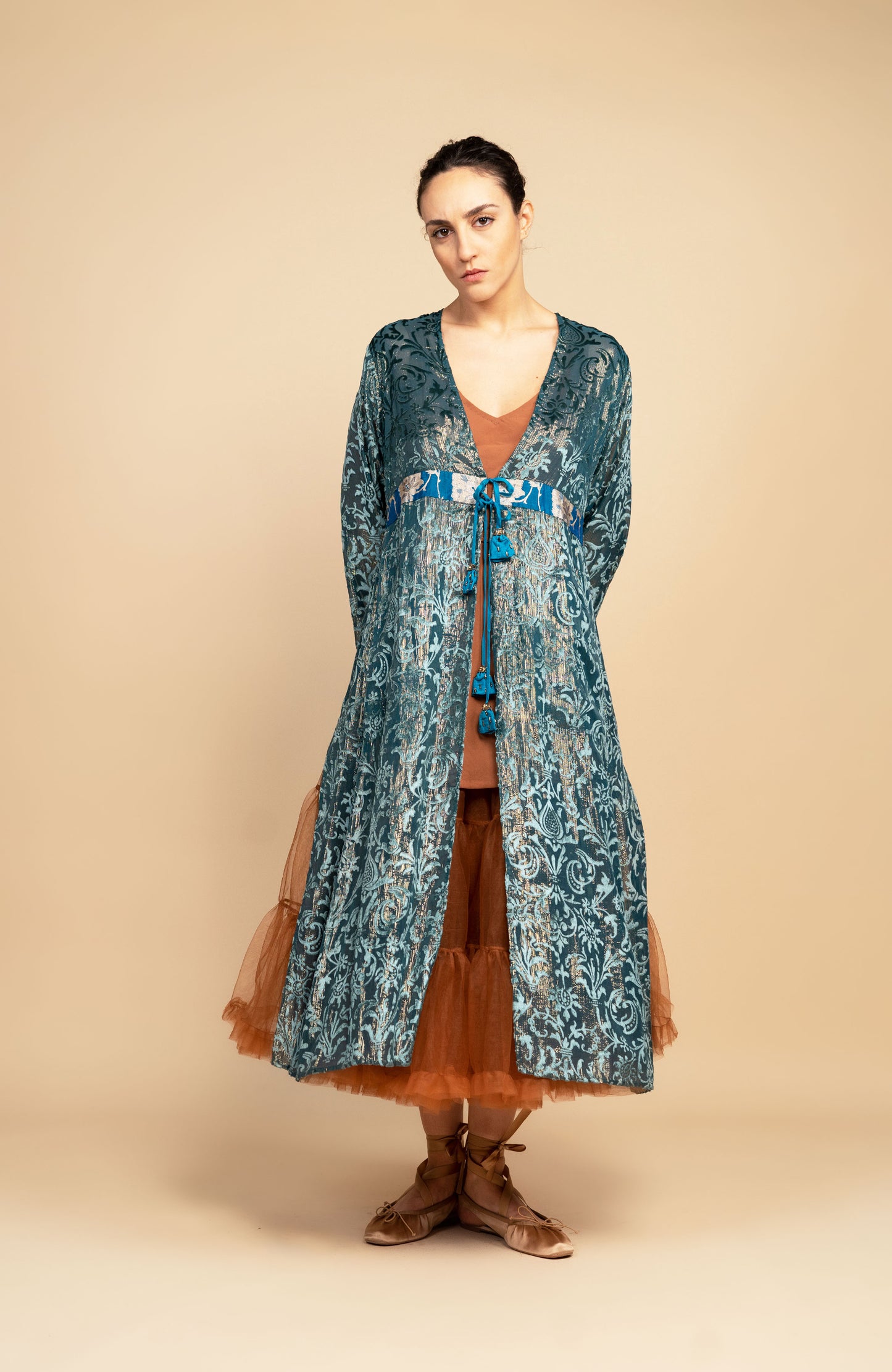 CAMPANELLE DEVORè CAFTA COAT