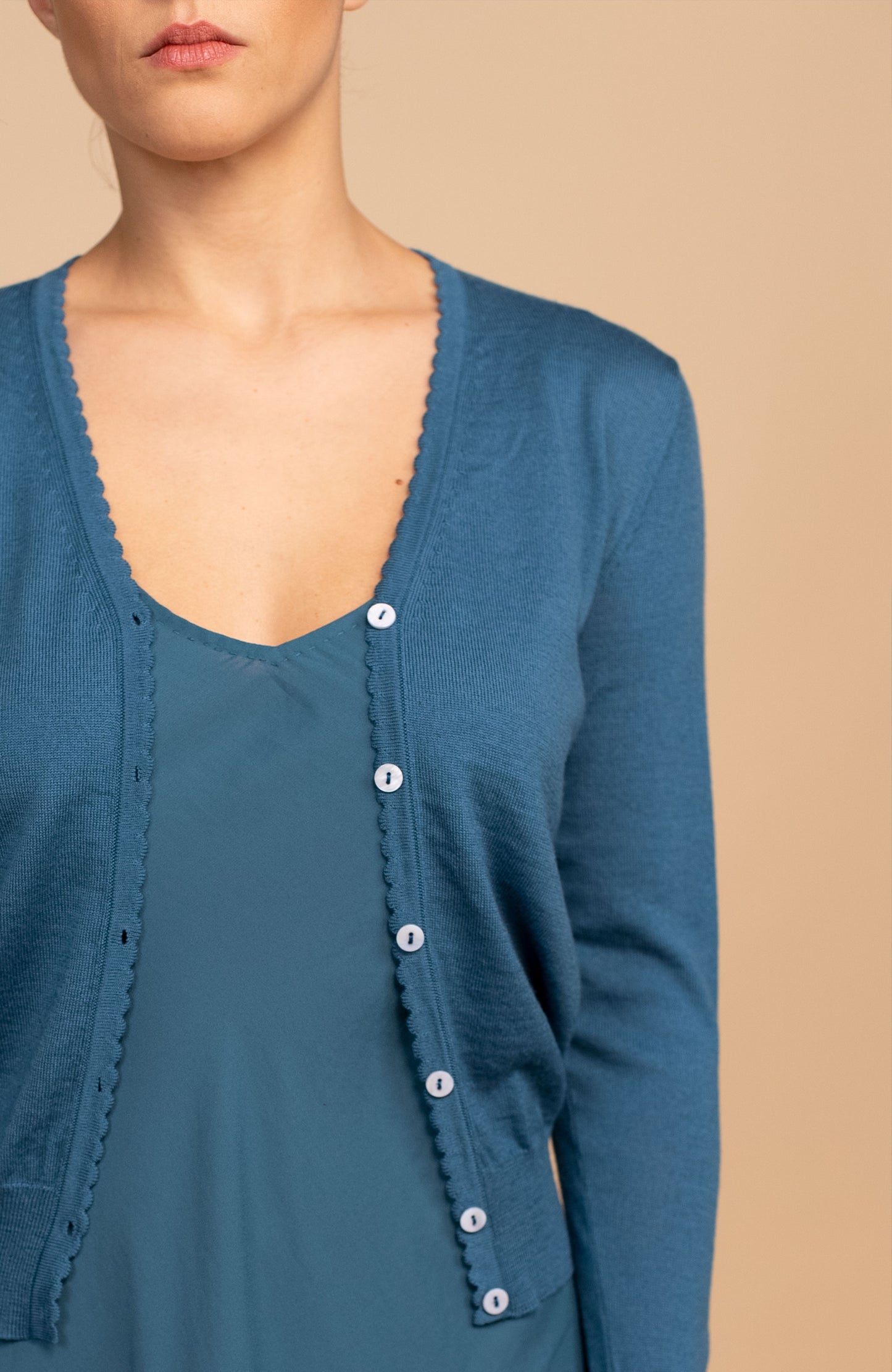 WOOL CINQUANTINO CARDIGAN