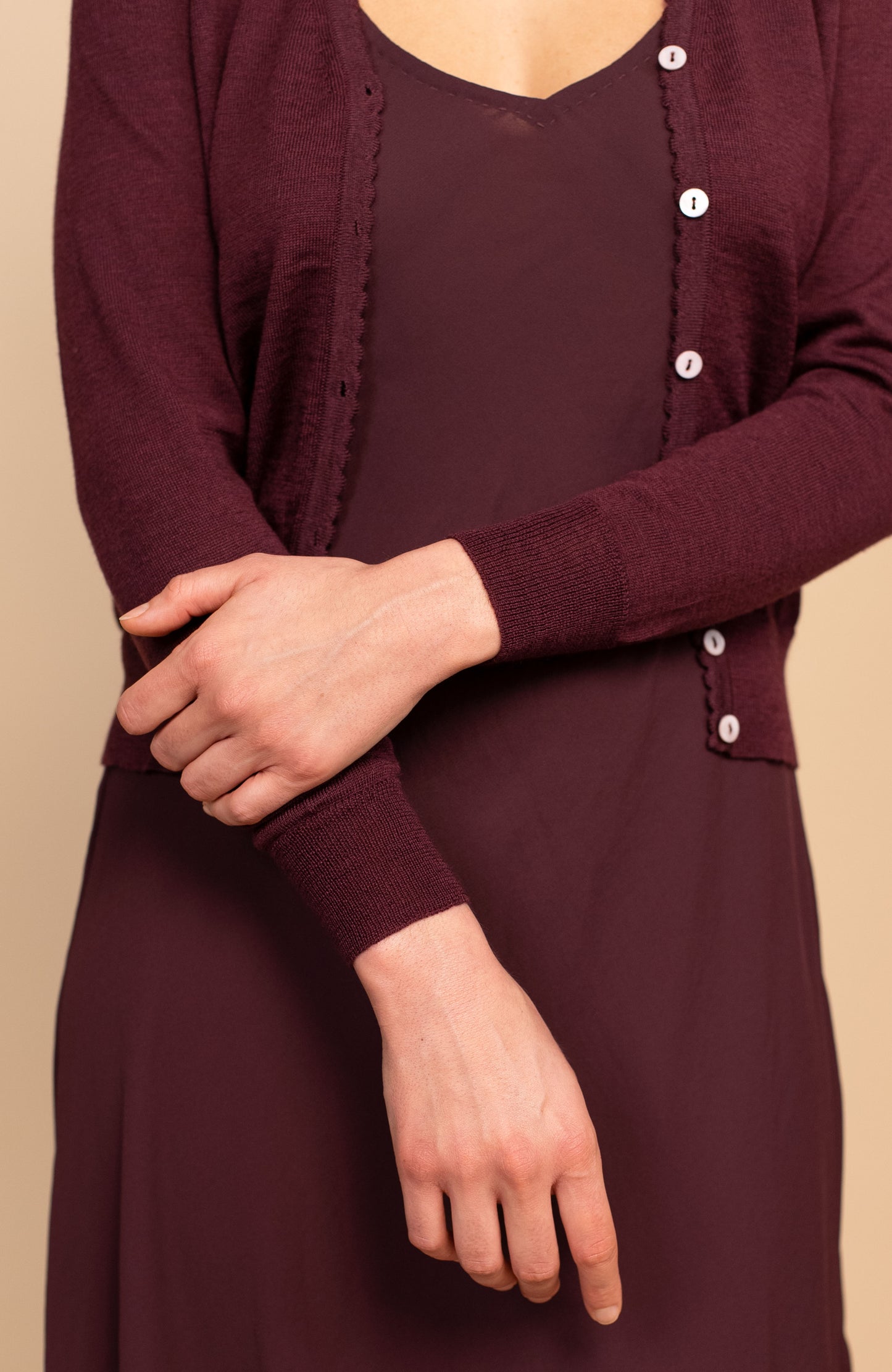 WOOL CINQUANTINO CARDIGAN