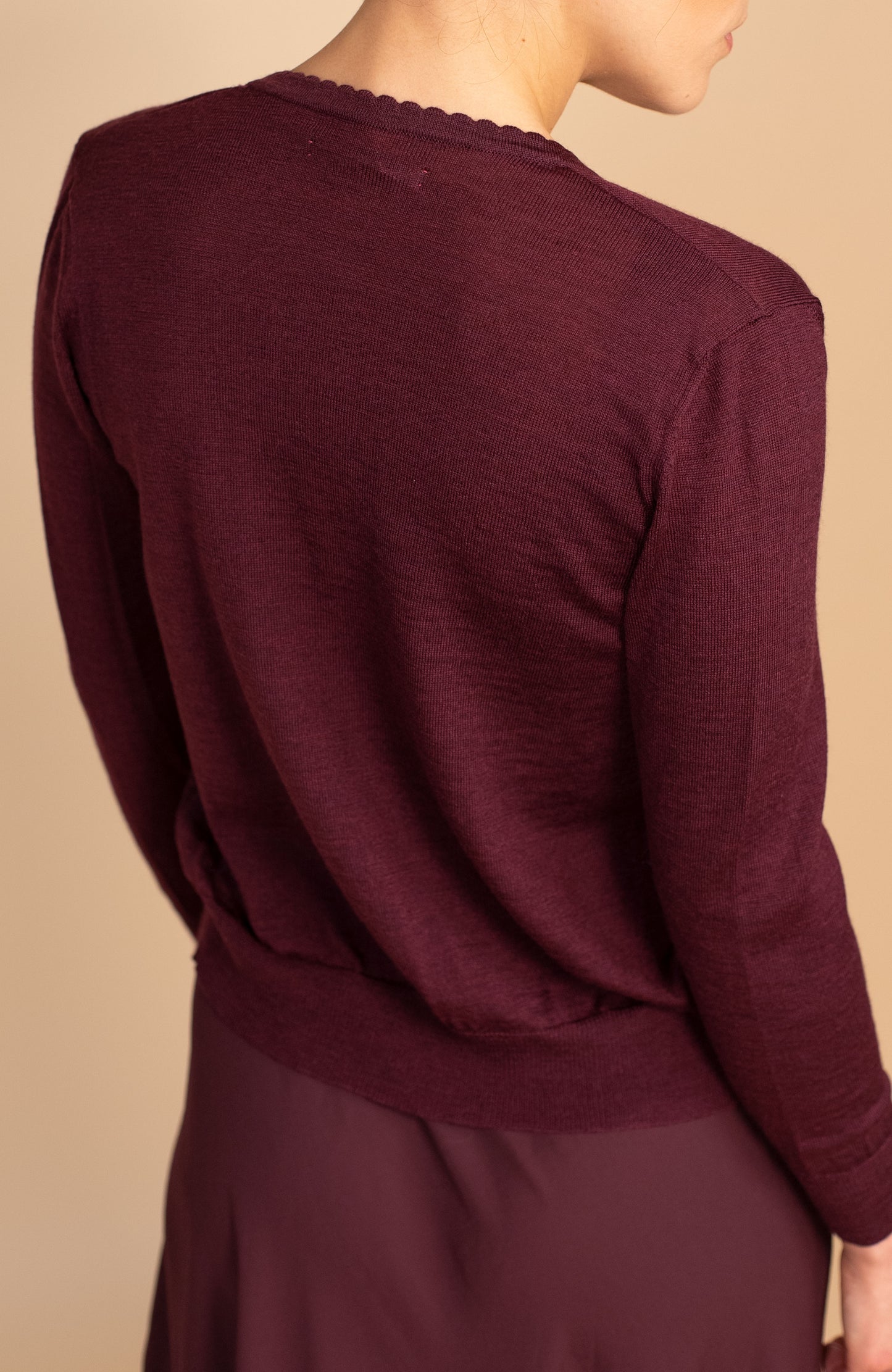 WOOL CINQUANTINO CARDIGAN