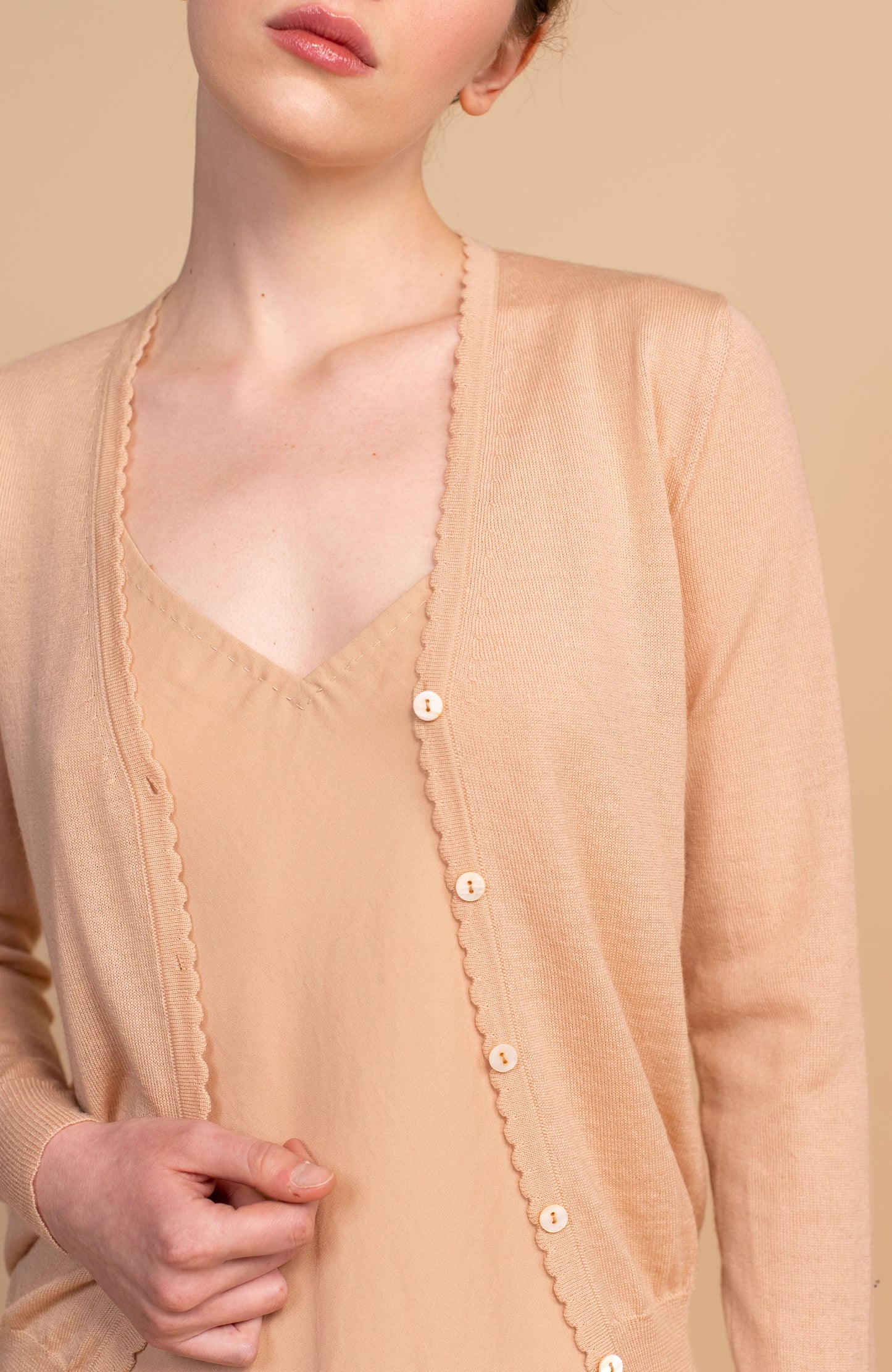 WOOL CINQUANTINO CARDIGAN