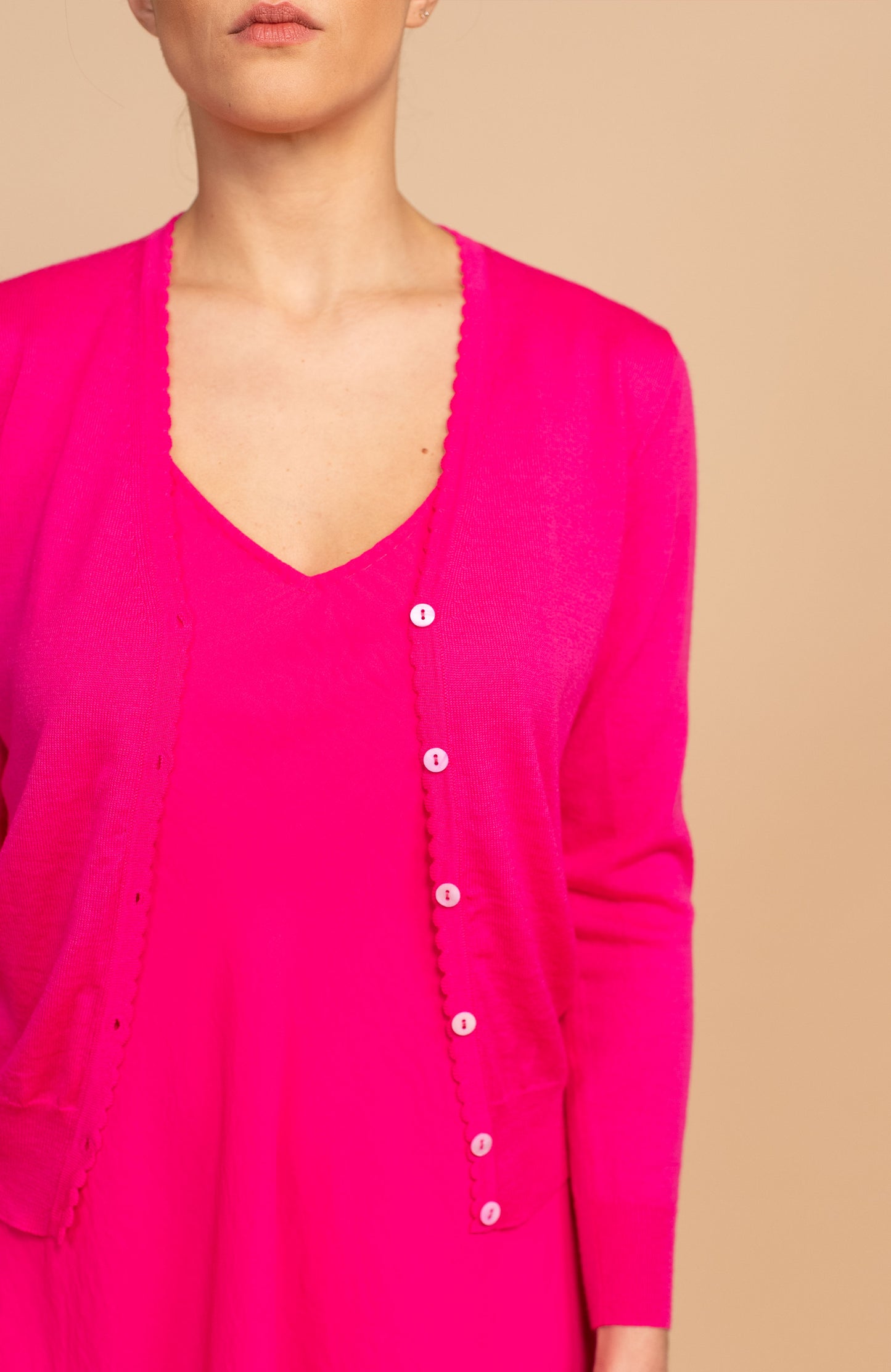 WOOL CINQUANTINO CARDIGAN
