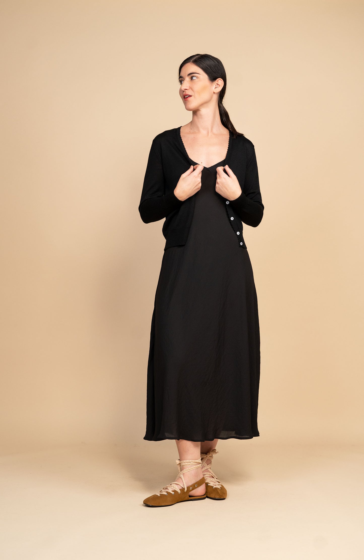 WOOL CINQUANTINO CARDIGAN