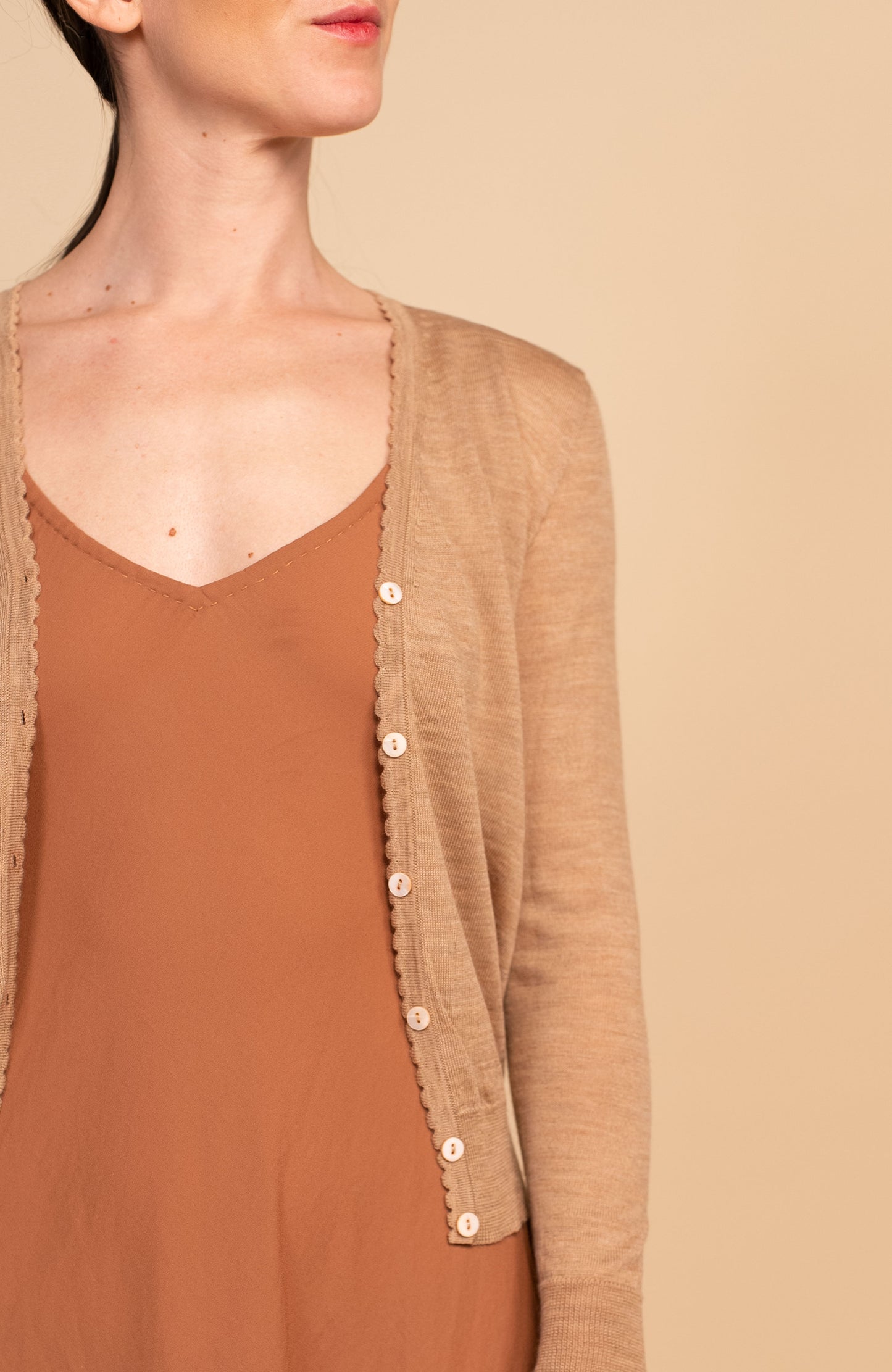 WOOL CINQUANTINO CARDIGAN